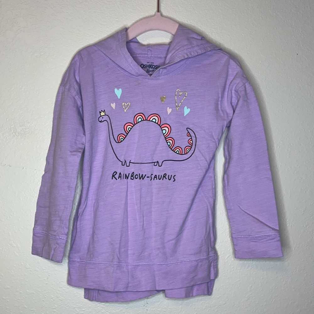 OshKosh Girls 4T Long Sleeve Hoodie Top